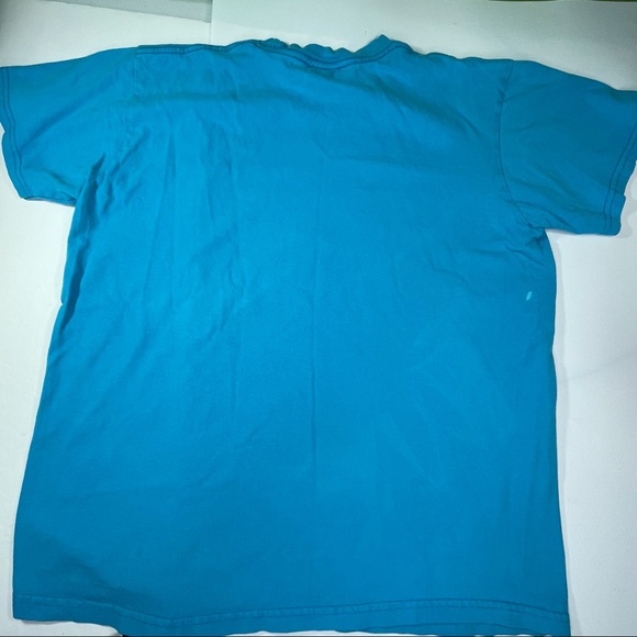 Supreme Piss Off Bottle Cap Mens Medium Size Blue Graphic Tee Shirt Top - Picture 4 of 5